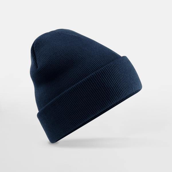 Kerroo Embroidered Beanie Hat (French Navy)