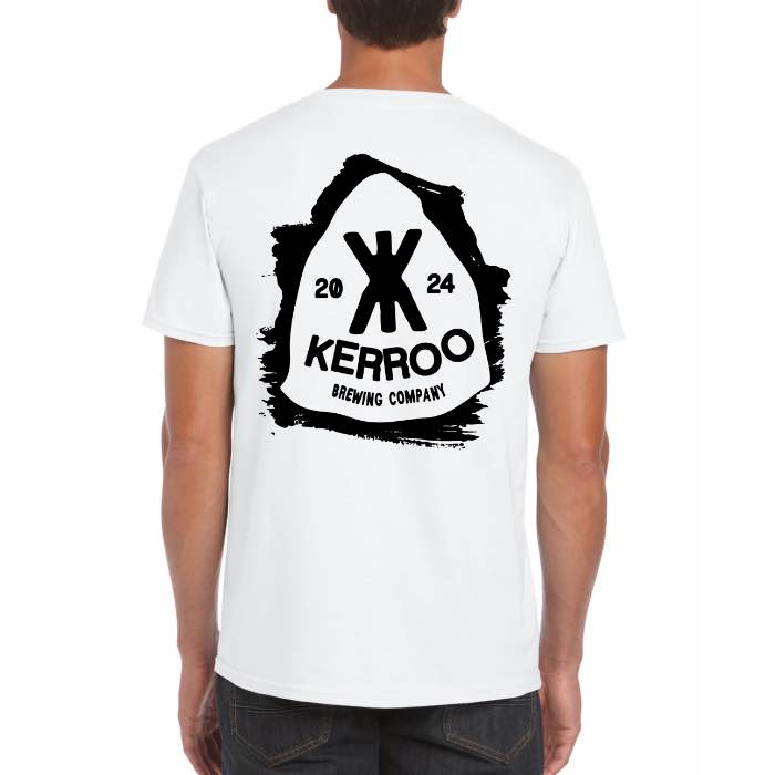 Kerroo White Tee (100% Cotton)